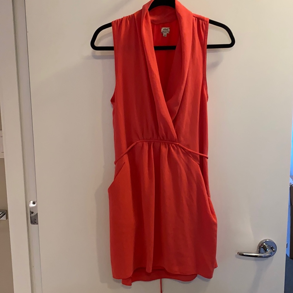 Wilfred crepe dress in pink